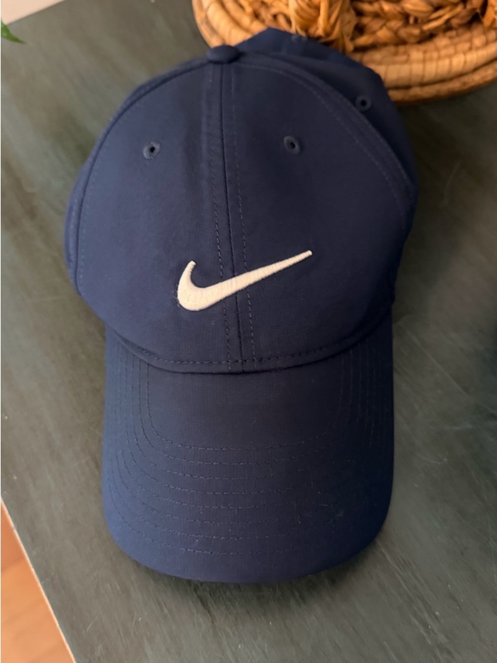 Nike Legacy 91 Dri-Fit Golf Tennis Strapback Blue Hat.